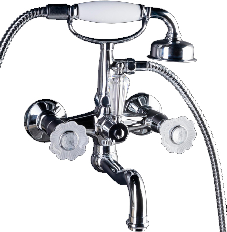 

Смеситель Boheme Camelia 273 для ванны с душем, Хром, 273