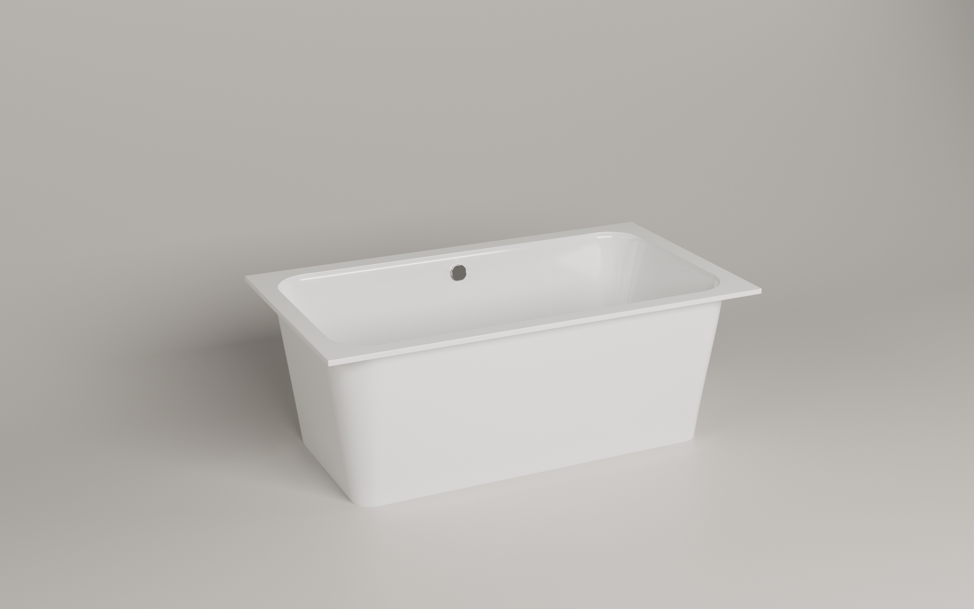 

Ванна из искусственного камня ESSE Samar 160x90 белая, Белый, 160x90