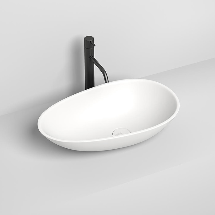 

Раковина Salini Paola 1101201SM накладная, S-Stone, белый матовый, 1101201SM