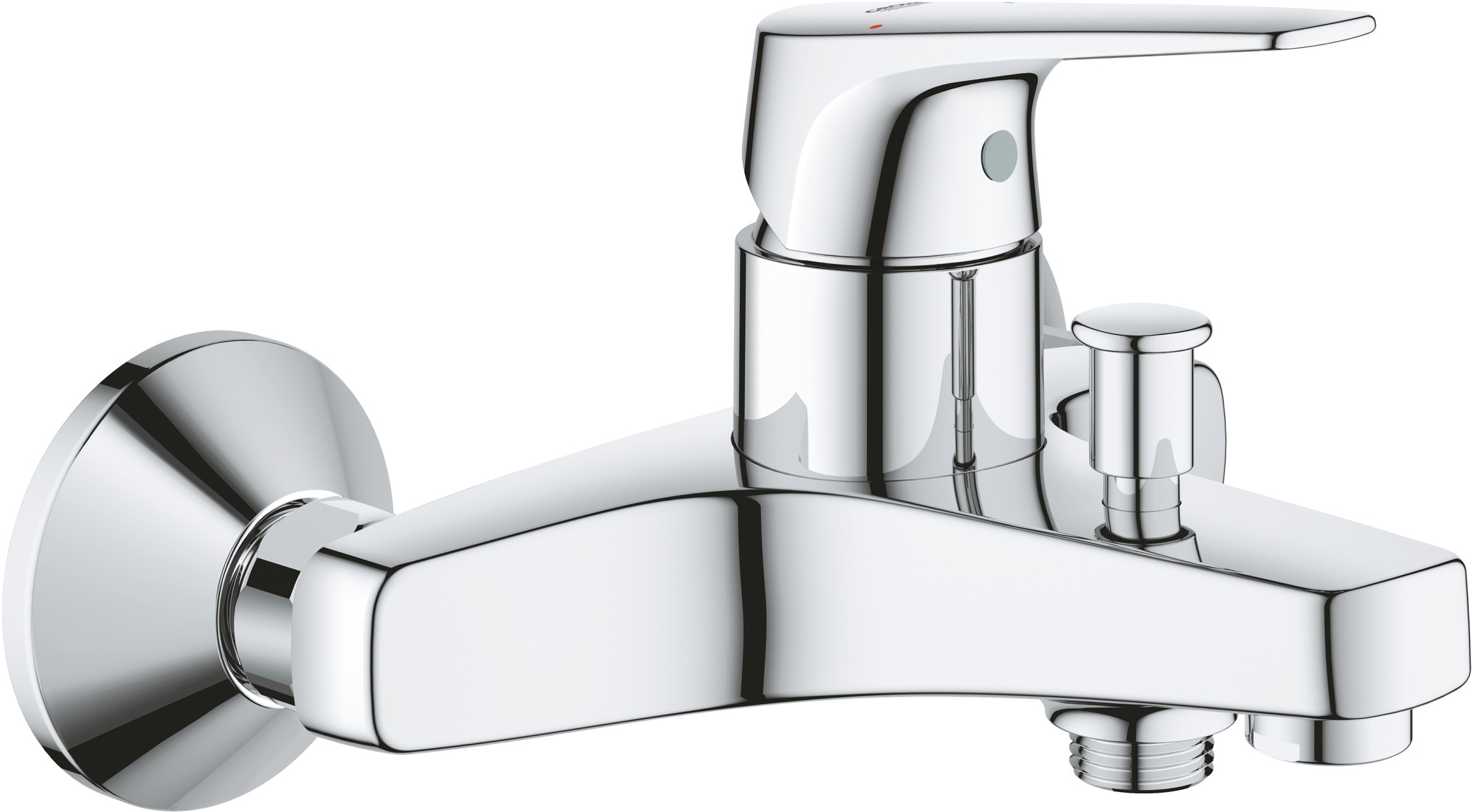 

Смеситель Grohe BauFlow 23601000 для ванны с душем, Хром, BauFlow 23601000