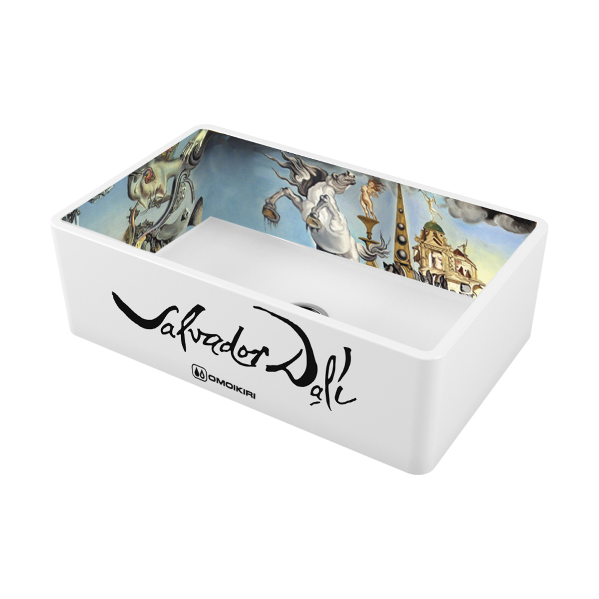 

Мойка кухонная Omoikiri Mikura 76-Dali 4993023 76х46 см белая, Белый, 4993023
