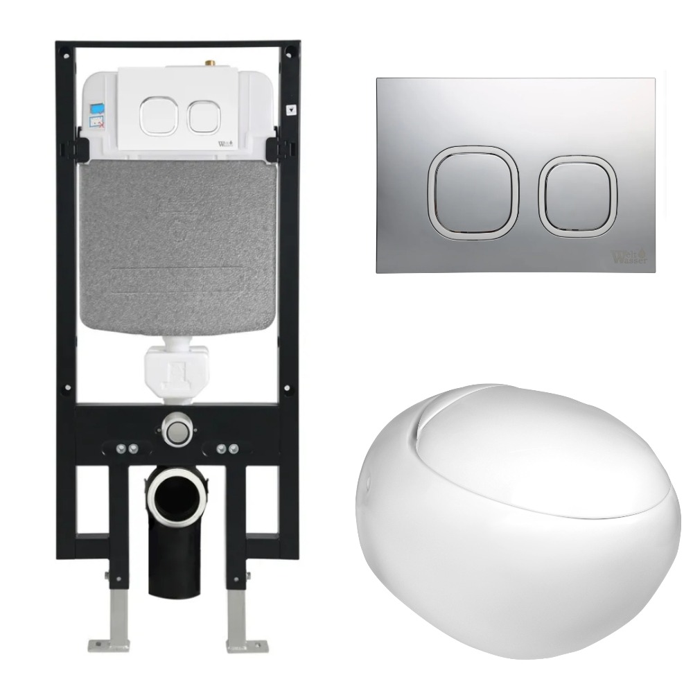 

Комплект Weltwasser 10000006624 унитаз Jeckenbach 004 GL-WT + инсталляция + кнопка Amberg RD-CR, Белый глянцевый, 10000006624