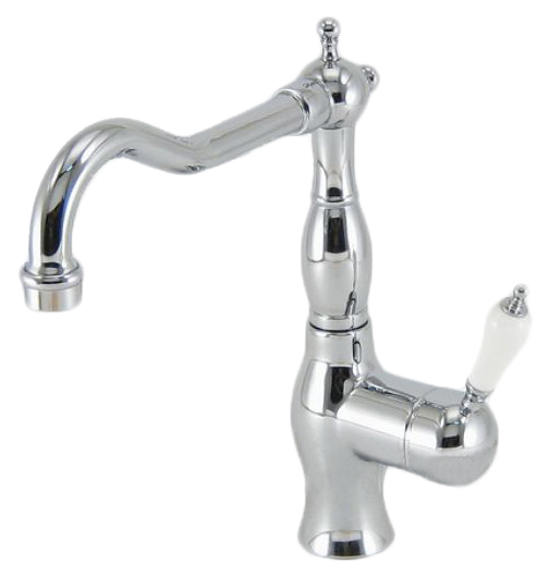

Смеситель Nice Funny N-6000-17CB для раковины, Белый;хром, Funny N-6000-17CB
