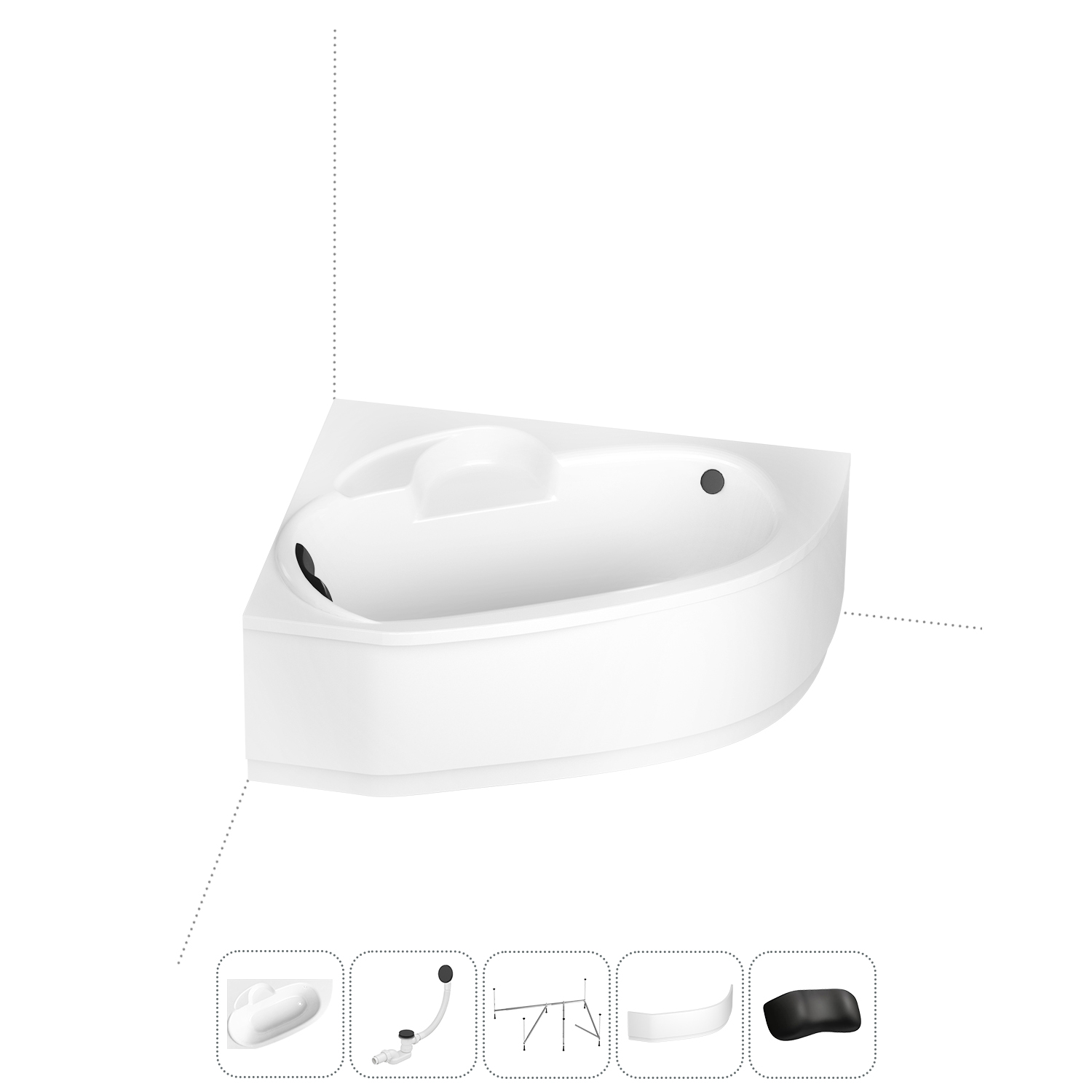 

Комплект с ванной Lavinia Boho Bell Pro 202011729, 202011729