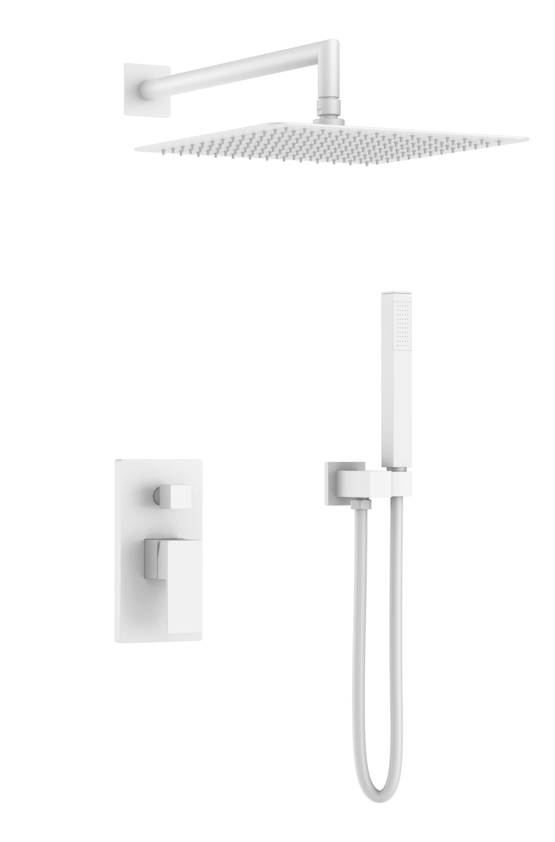 

Душевая система Boheme Qubic 474-3-MW встраиваемая, белый, 474-3-MW