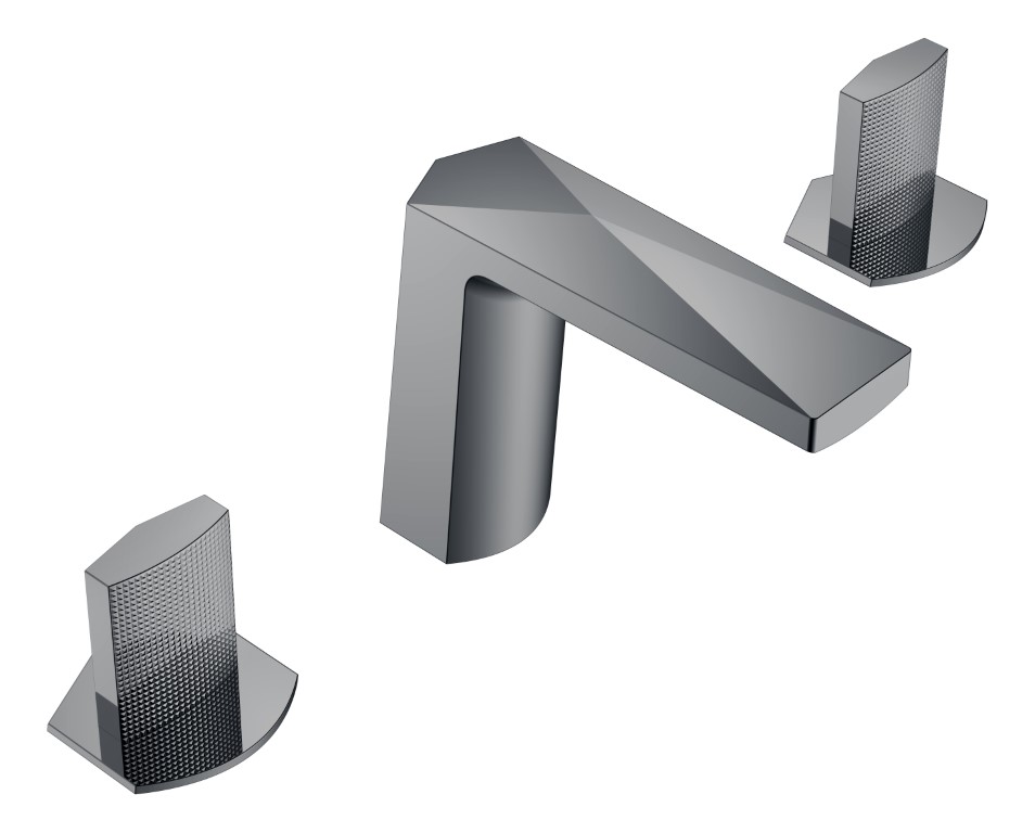 

Смеситель на борт ванны Boheme Venturo 150-SGM-TOUCH графит глянец, 150-SGM-TOUCH
