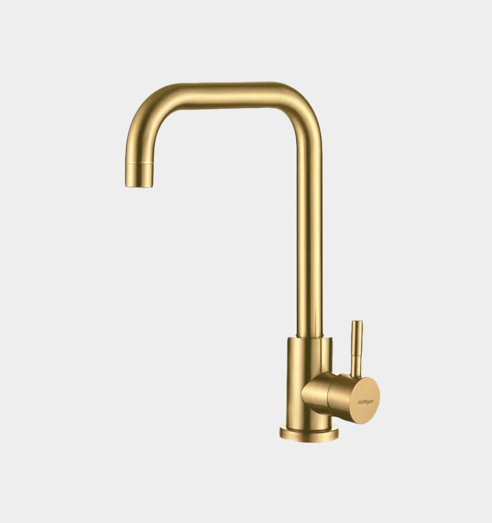 

Смеситель Hoffger 363 HFG-363G для кухонной мойки, золото, HFG-363G