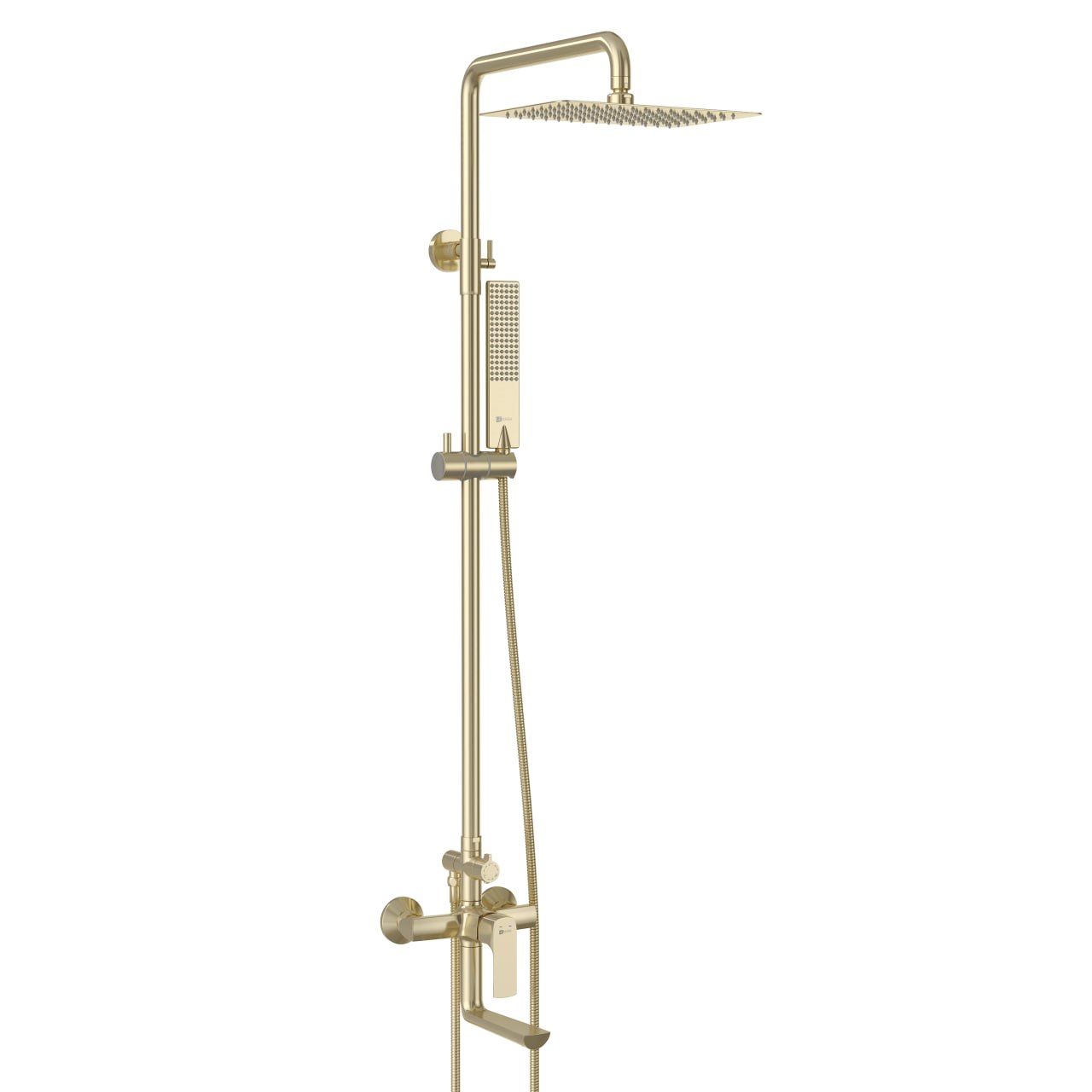 

Душевая стойка Lemark Ursus LM7262BG золото матовое, Золотой, LM7262BG