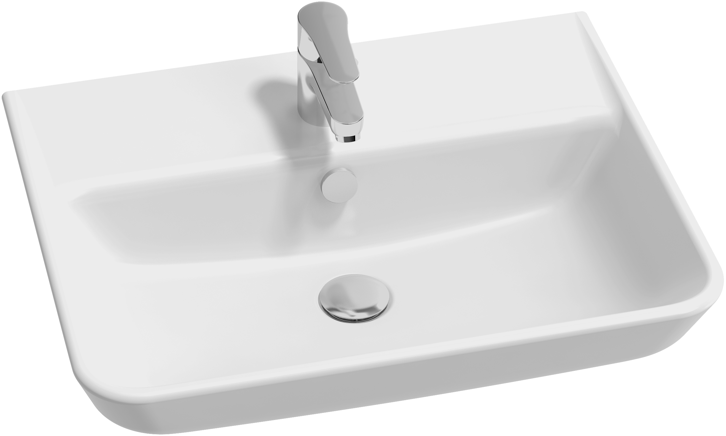 

Раковина Jacob Delafon Struktura EGD112 60 см, Белый, Struktura EGD112