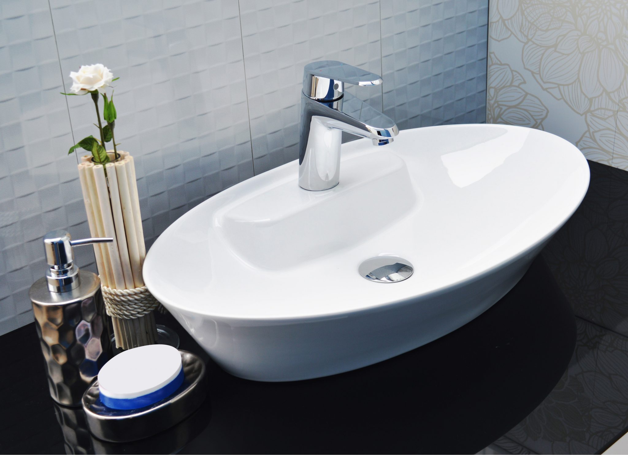 

Раковина CeramaLux 9398 накладная, Белый, N9398