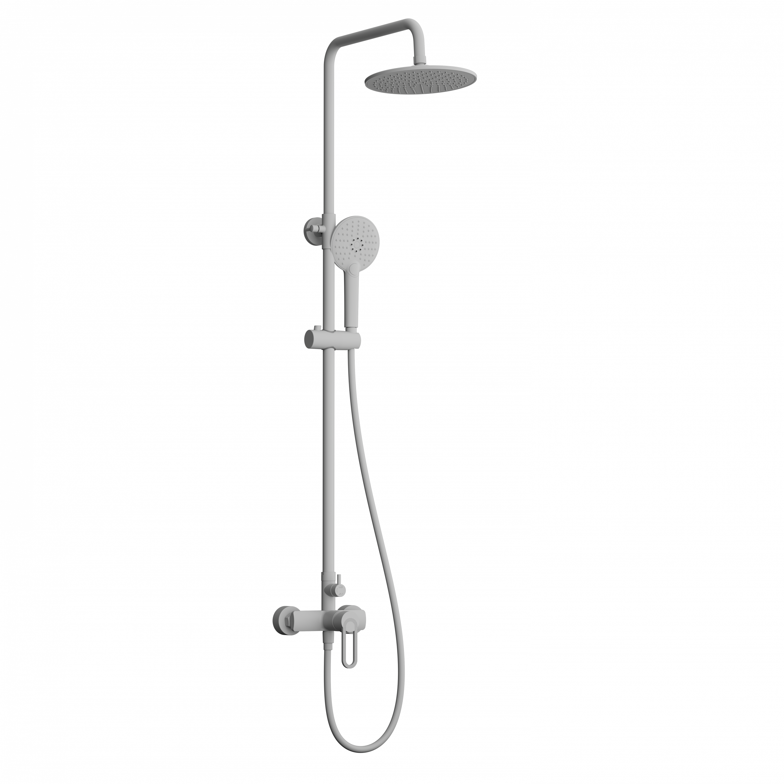 

Душевой комплект Wonzon & Woghand WW-B2166-A-MW белый, WW-B2166-A-MW