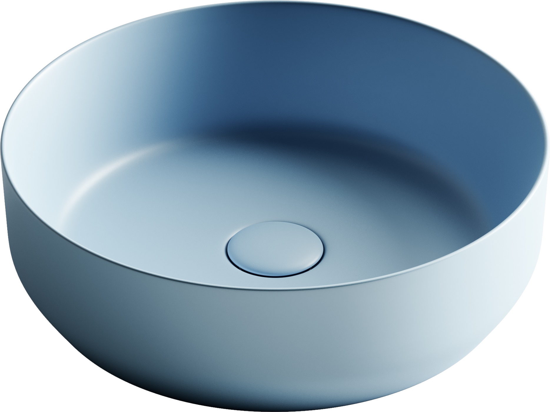 

Раковина Ceramicanova Element CN6022ML 39 см, голубая матовая, Голубой