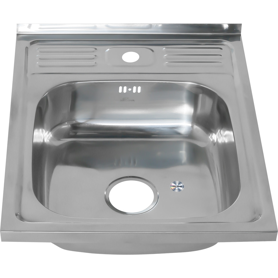 

Мойка кухонная Melana 50x60 0,6/160 полированная 013 t (*15), Сталь, 50х60 (013t*15)
