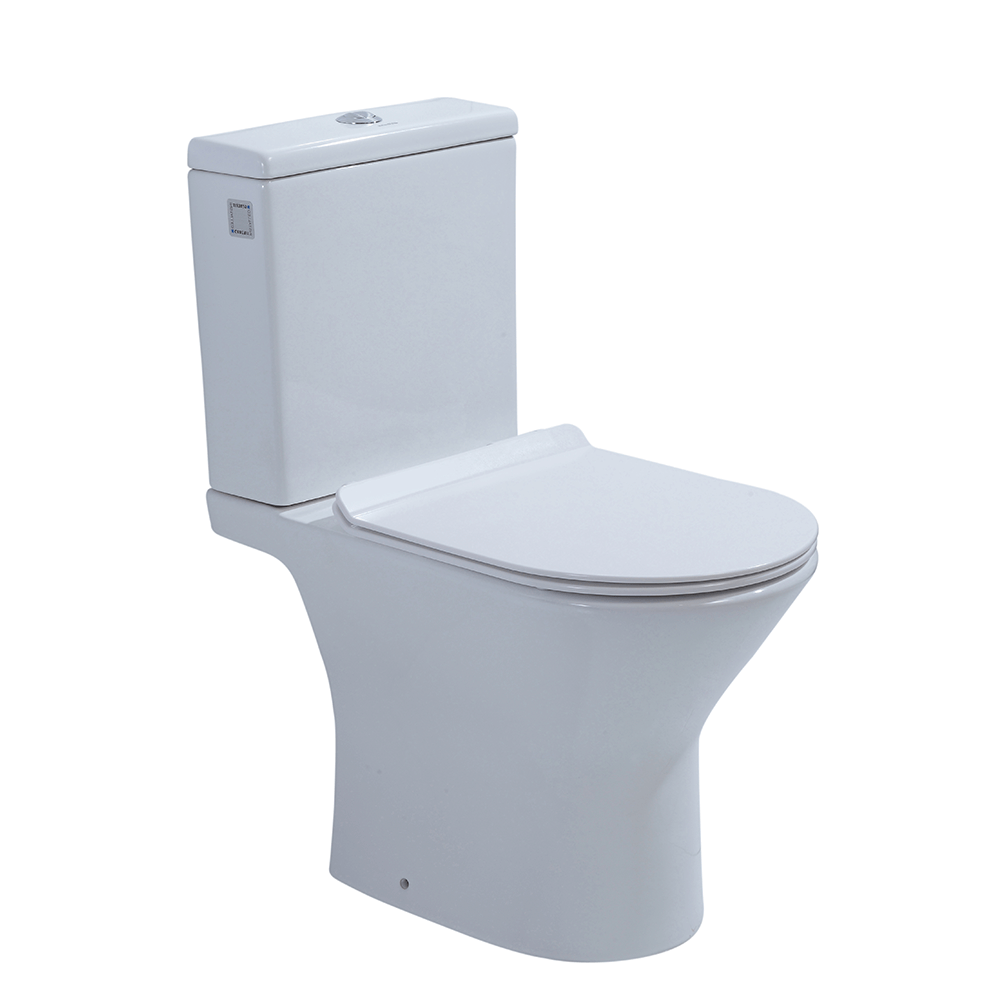 

Унитаз-компакт Orans Ceramic WM-9902 с микролифтом, Белый, 9902WM