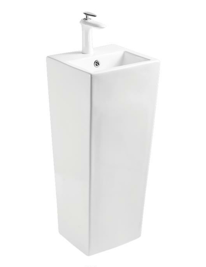 

Раковина SantiLine SL-4010 напольная, Белый, SL-4010