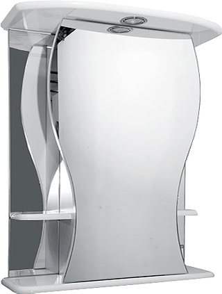 

Зеркало-шкаф Misty Карина 60 L, Белый, Карина 60