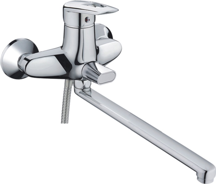 

Смеситель Haiba HB07 HB2207 для ванны с душем, Хром, HB07 HB2207