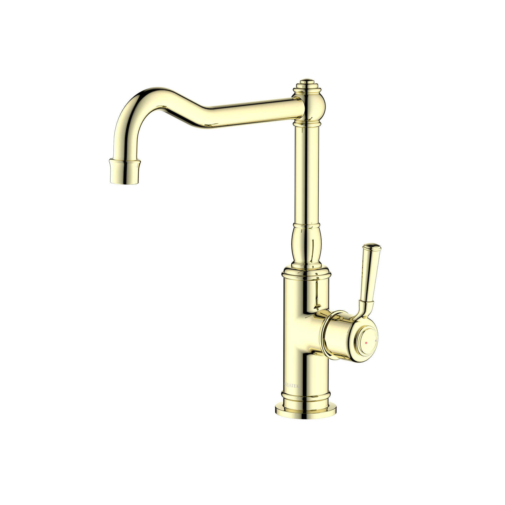 

Смеситель для кухонной мойки Aquatek Классик AQ1580PG полир. золото, AQ1580PG