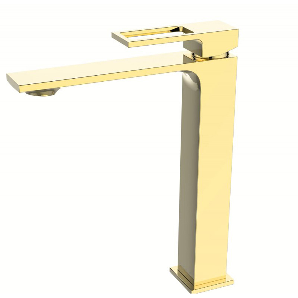 

Смеситель BelBagno Luce LUC-LMC-ORO-W0 для накладной раковины золото, LUC-LMC-ORO-W0