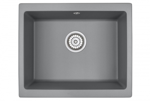 

Мойка кухонная Emar Quartz EMQ-1555.P алмаз, Серый, EMQ-1555.P