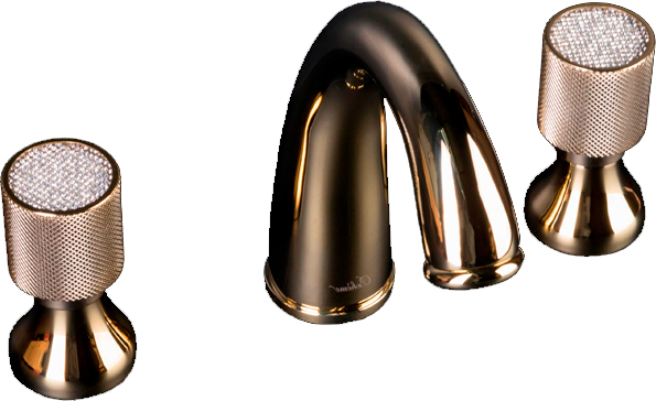 

Смеситель Boheme Royal Cristal 297 для раковины, Золото, Royal Cristal 297