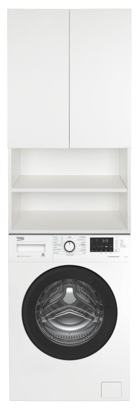 

Шкаф Misty Амур 60 над стиральной машиной, белый, Амур 60