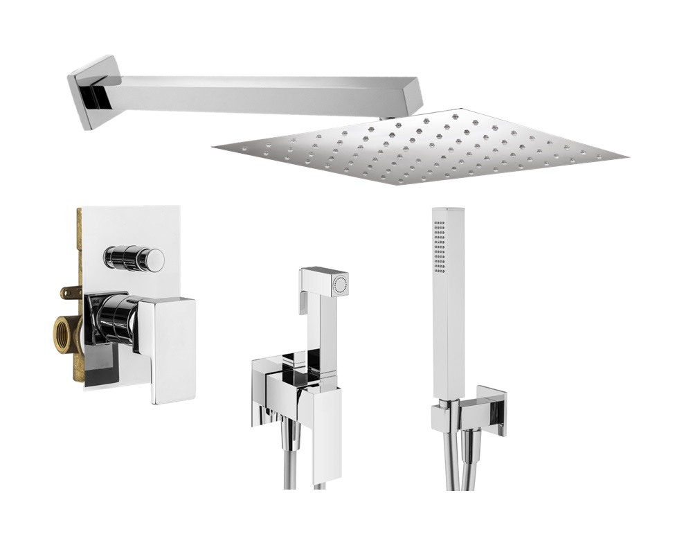 

Душевой комплект Plumberia Selection Tag KITZTG15CR хром, KITZTG15CR