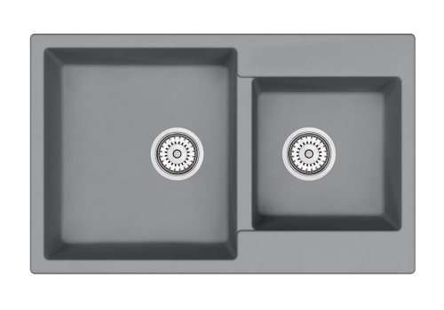 

Мойка кухонная Emar Quartz EMQ-2800.Q алмаз, Серый, EMQ-2800.Q