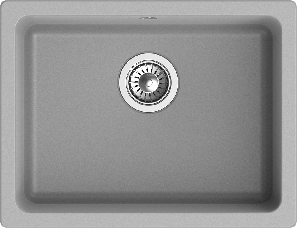 

Мойка кухонная Rivelato Berkana BK-50 grigio metallizzato, Серый металлик, Berkana BK-50