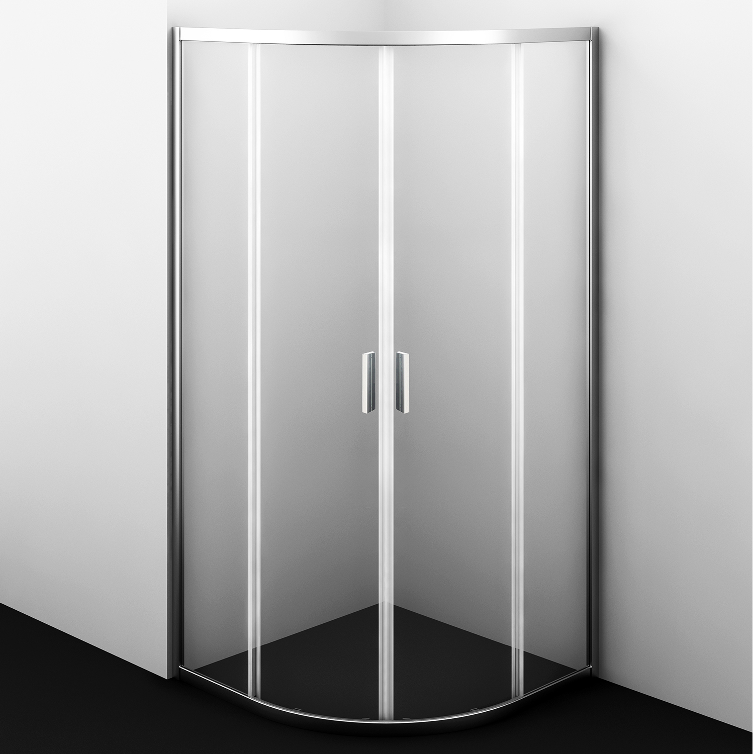 

Душевой уголок WasserKRAFT Lippe 45S00 80x80х185 профиль хром, стекло прозрачное, Lippe 45S00