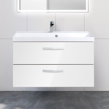 

Тумба с раковиной BelBagno Aurora 90 bianco lucido, Aurora 90