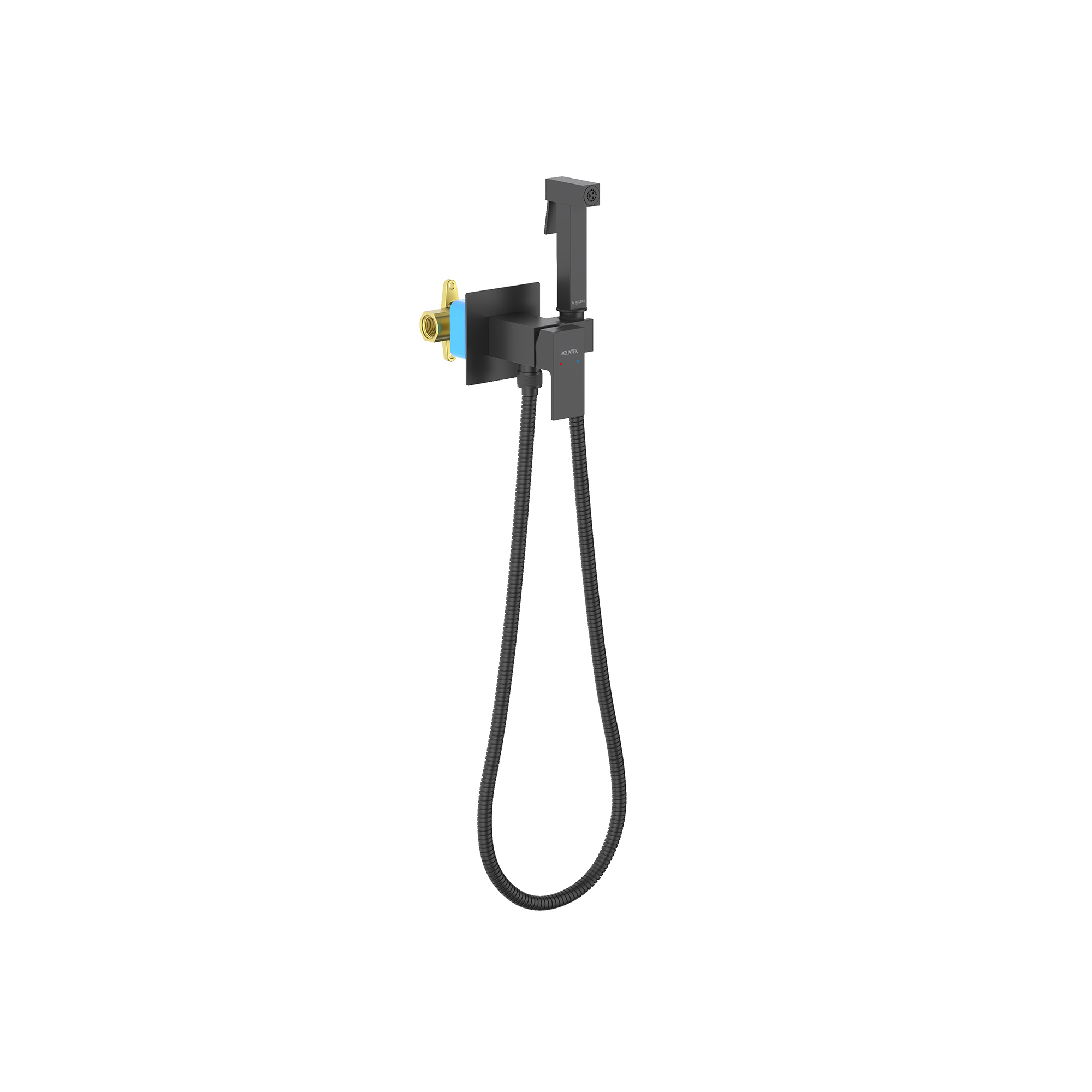 

Гигиенический душ Aquatek Либра AQ1022MB черный матовый, AQ1022MB