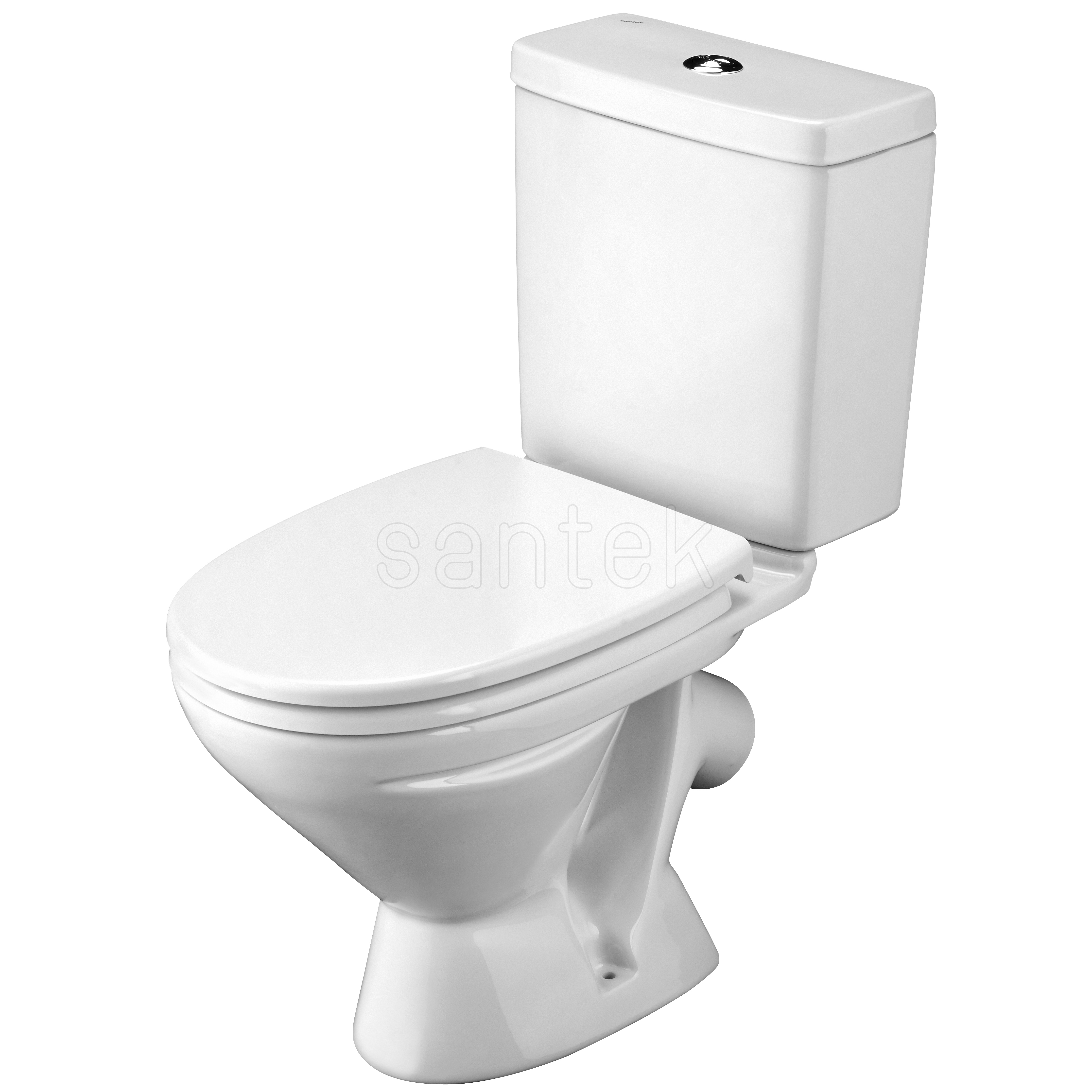 

Унитаз-компакт Santek Лига 1WH302141 косой выпуск, сиденье дюропласт, Белый, Лига 1WH302141