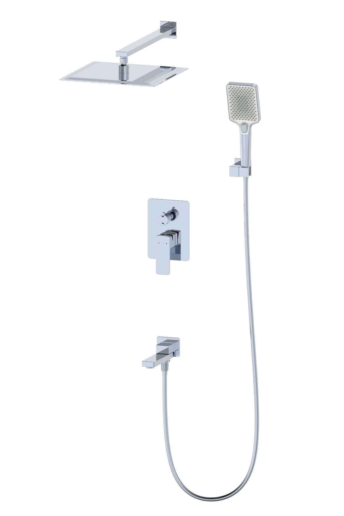 

Душевой комплект Wonzon & Woghand WW-88939003-CR хром, WW-88939003-CR