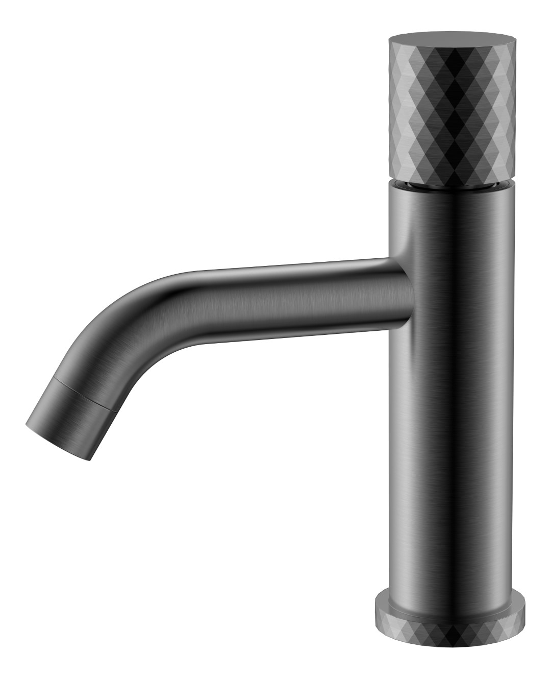 

Смеситель для раковины Boheme Stick 121-GM графит diamond, 121-GM