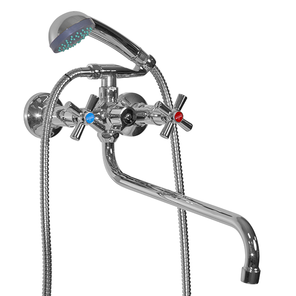 

Смеситель Mixline ML09-02 522150 для ванны и умывальника, Хром, ML09-02 522150