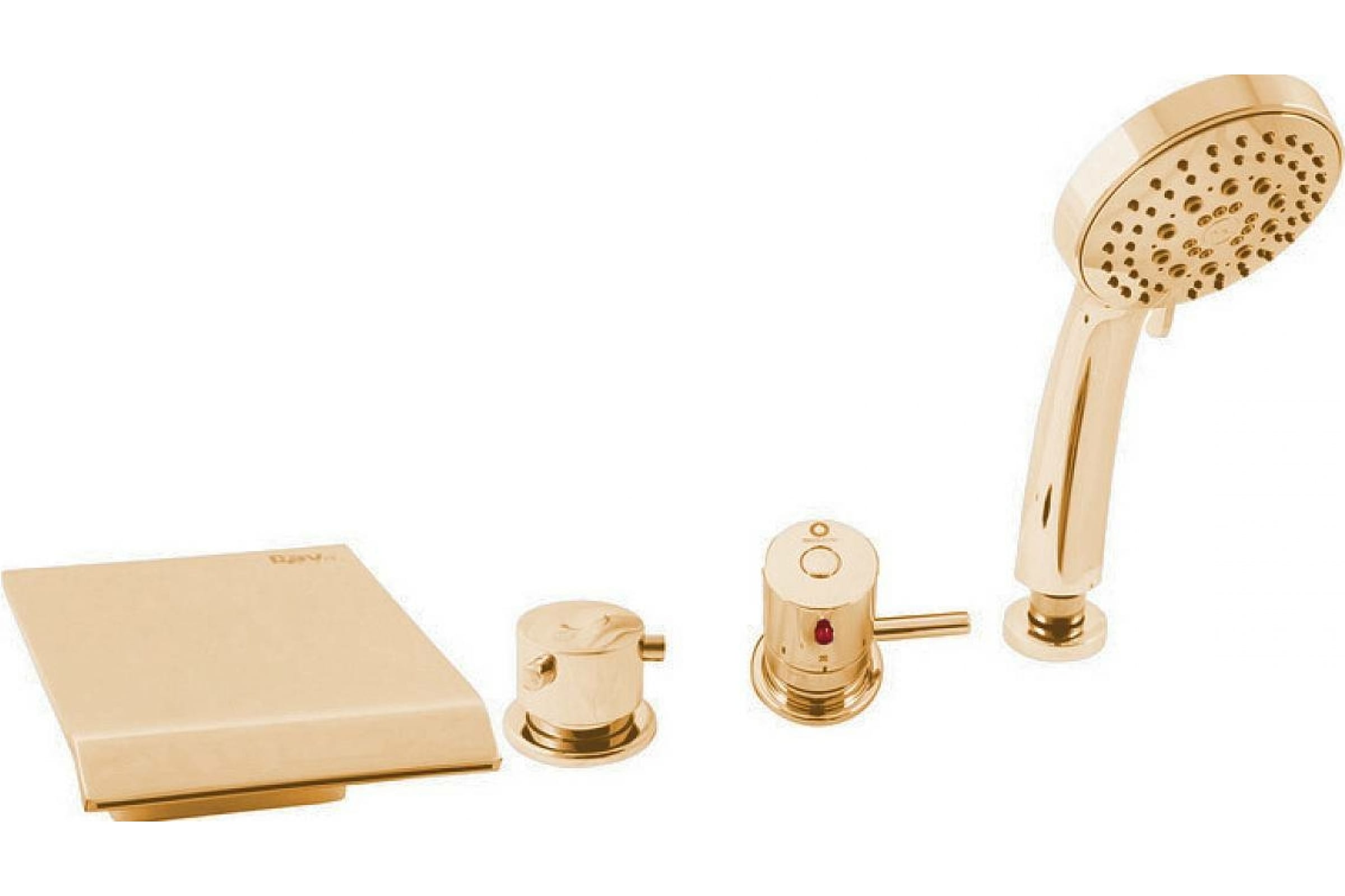 

Смеситель RAV Slezak Termo DT274.5PZ на борт ванны, золото, Termostat DT274.5PZ