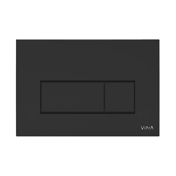 

Кнопка смыва VitrA Root Square 740-2311 черная матовая, Черный, 740-2311