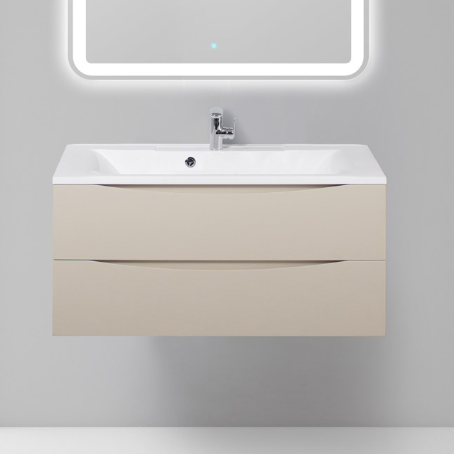 

Тумба с раковиной BelBagno Marino 100 crema opaco, Marino 100