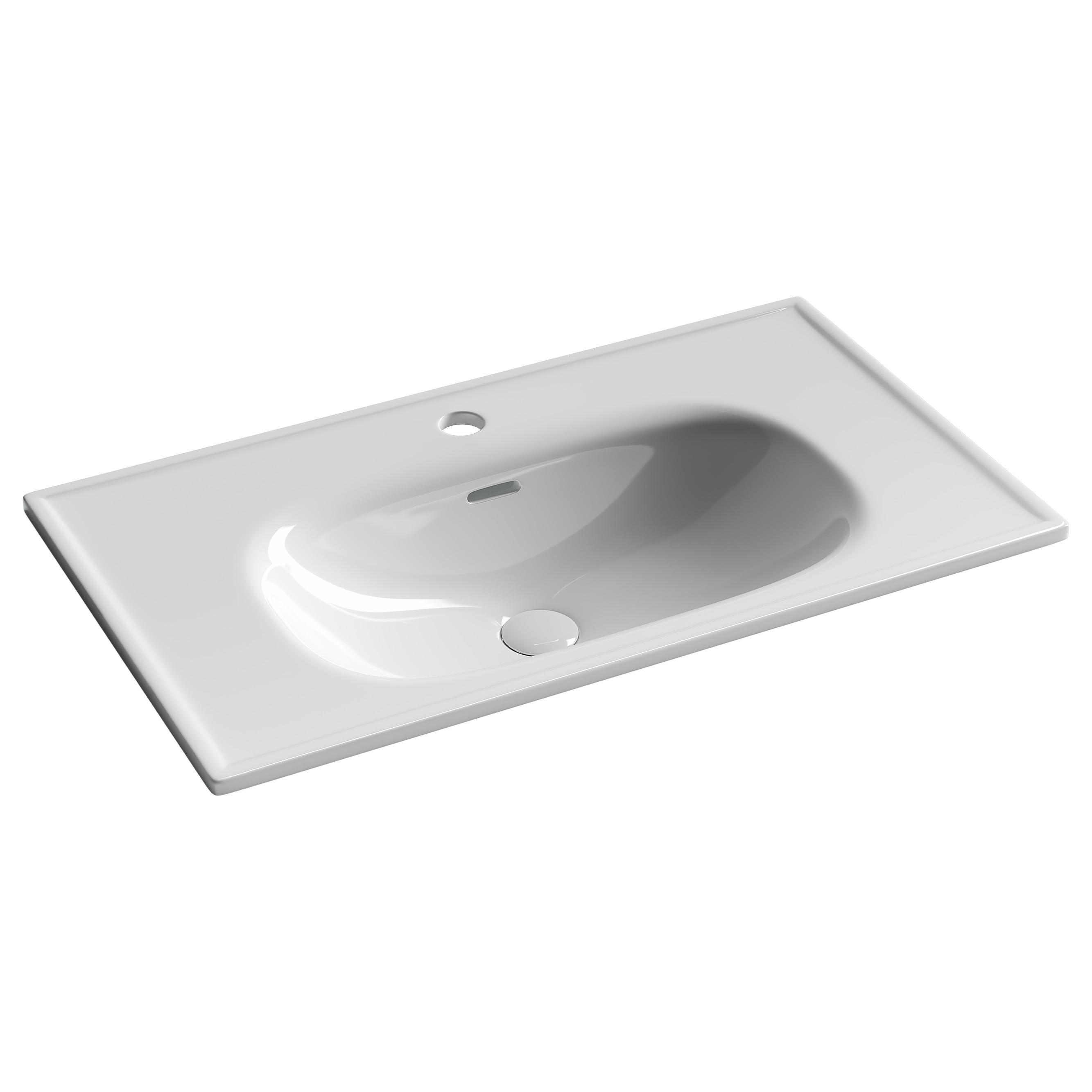

Раковина Ceramicanova Sabo CN13002 80х46 белая, Белый, CN13002