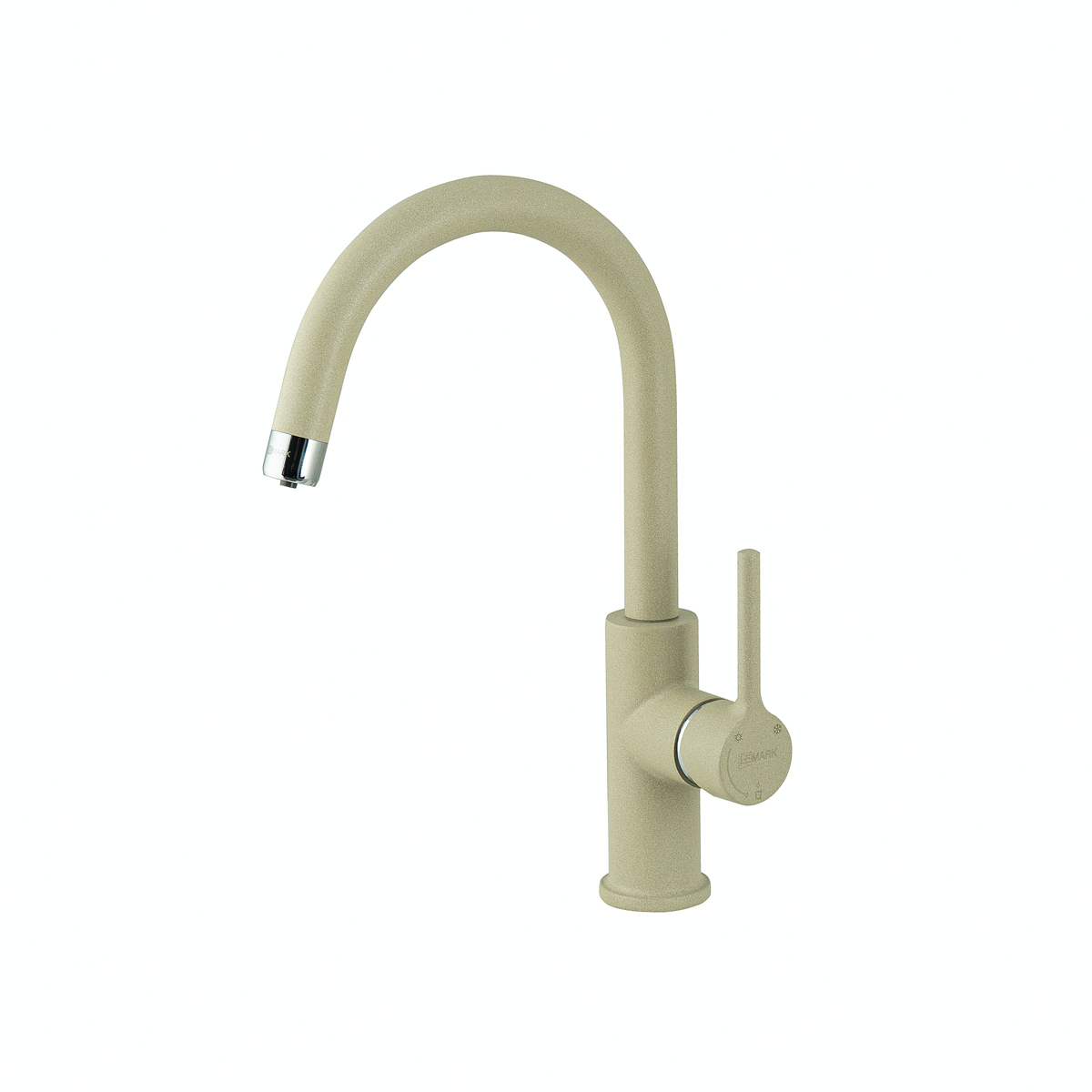 

Смеситель Lemark Comfort LM3073PBG для кухонной мойки бежевый, LM3073PBG