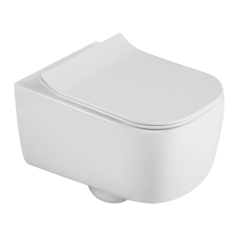 

Унитаз подвесной Black&White Universe W-730, Белый, 730W00