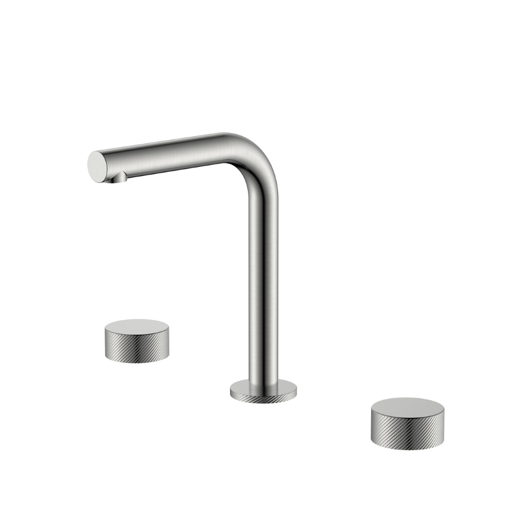 

Смеситель Boheme Stick Spirale 152-NB.4 для раковины, никель брашированный