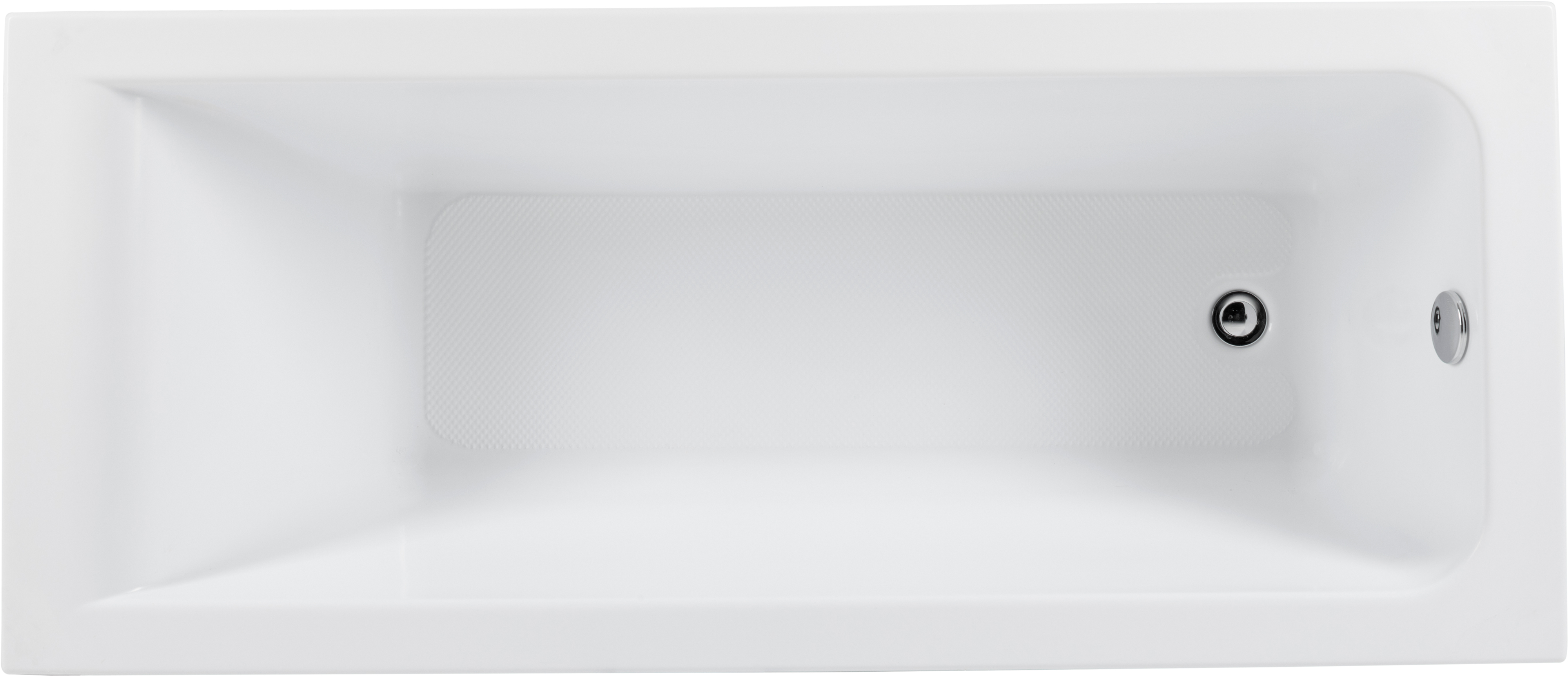 

Акриловая ванна Aquanet Bright 170x70 с каркасом, Белый