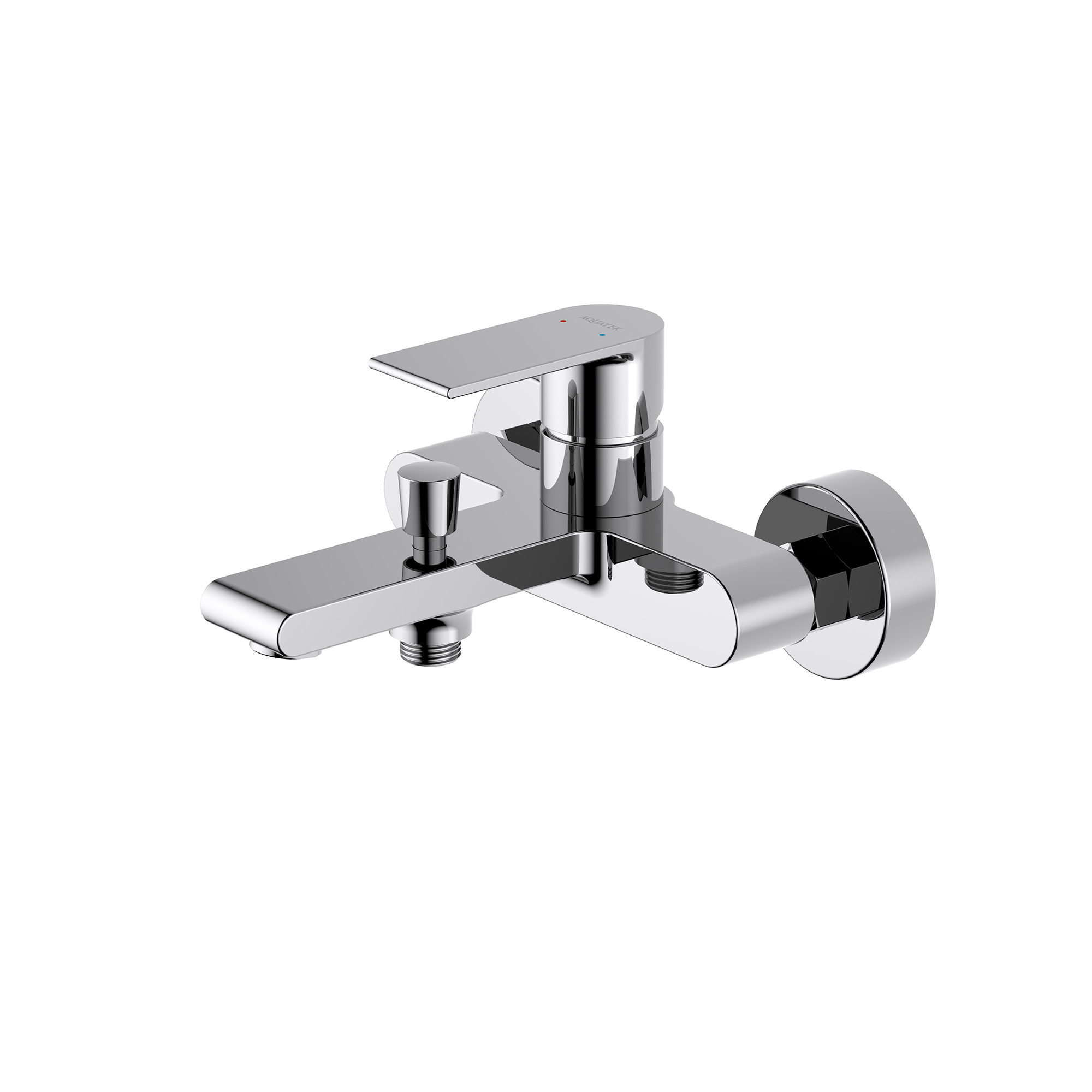 

Смеситель для ванны с душем Aquatek Лира AQ1440CR хром, AQ1440CR