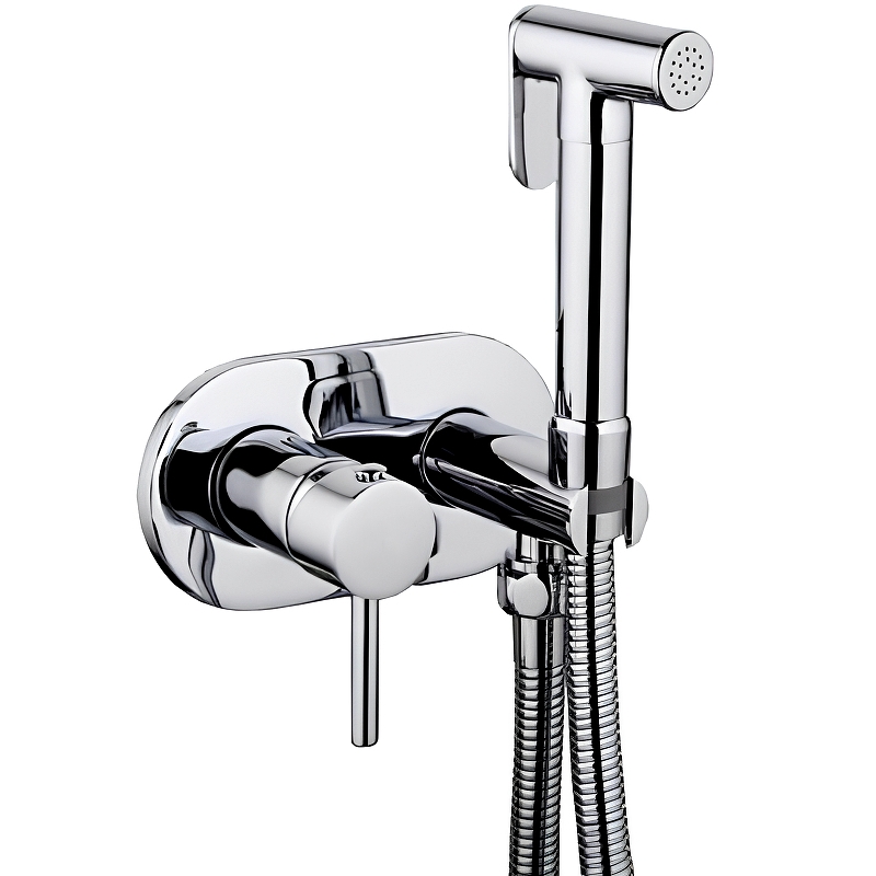 

Гигиенический душ Haiba HB5515 со смесителем, Хром, HB5515