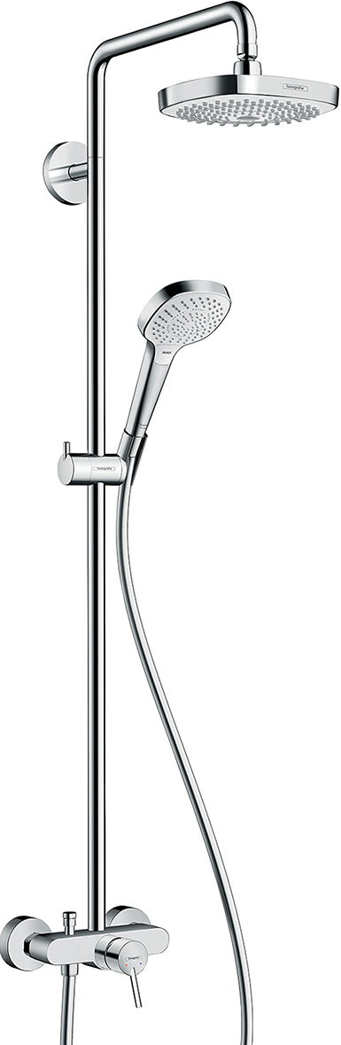 

Душевая стойка Hansgrohe Croma Select E 180 27258400 с однорычажным смесителем, Хром, Croma Select E 180 27258400
