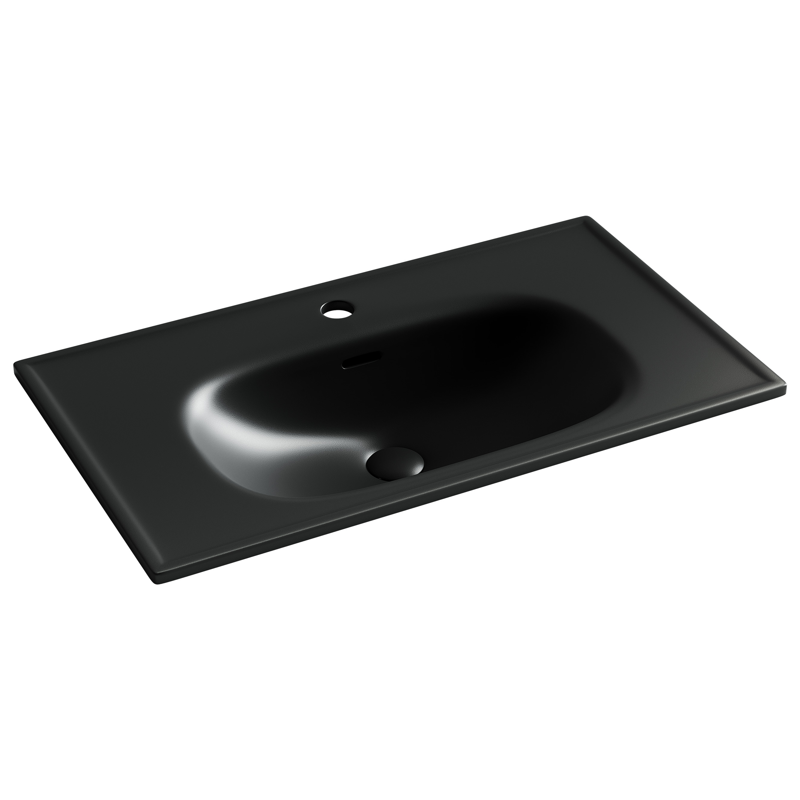 

Раковина Ceramicanova Sabo CN13002MB 80х46 черный матовый, CN13002MB