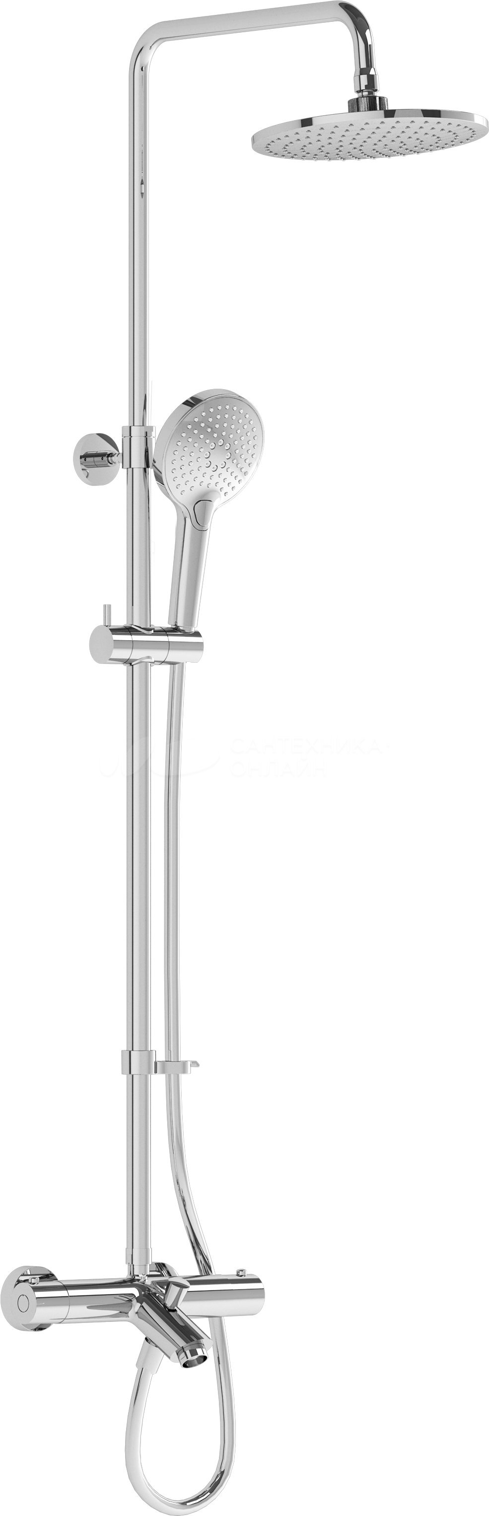 

Душевая стойка VitrA AquaHeat A47208EXP, Хром, A47208EXP