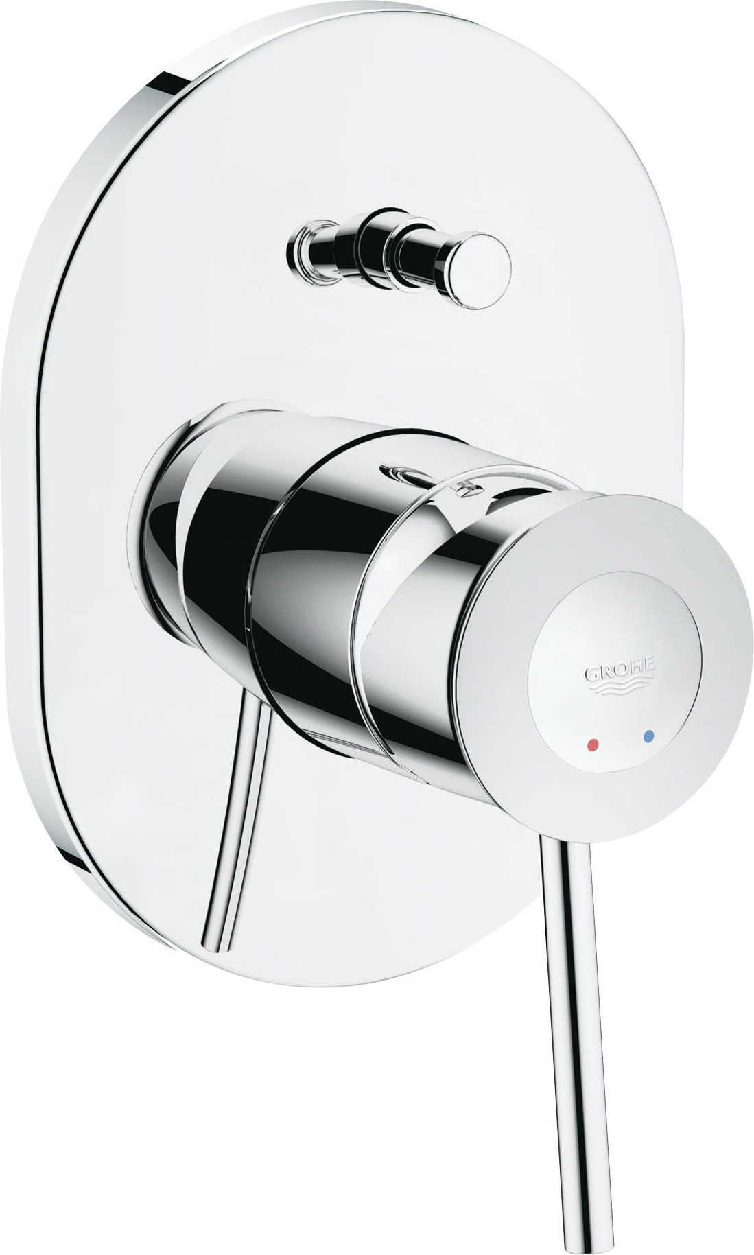 

Смеситель Grohe BauClassic 29047000 для ванны с душем, Хром, BauClassic 29047000